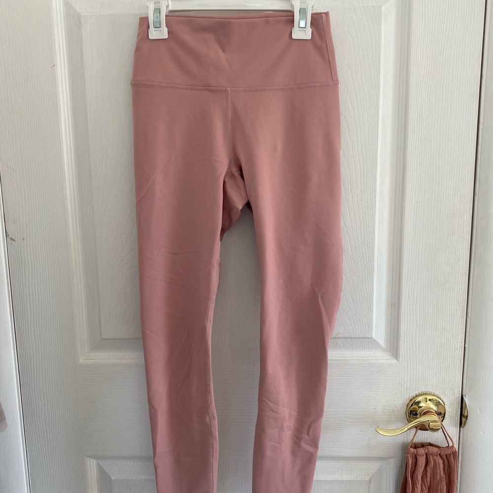 Pink PowerHold Fabletics Leggings